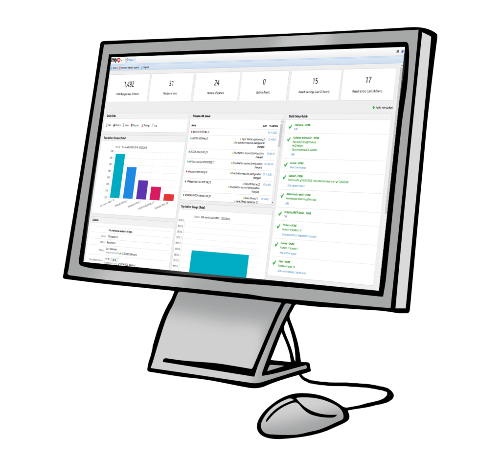 Advanced Imaging Systems MYQ Print Management Solution